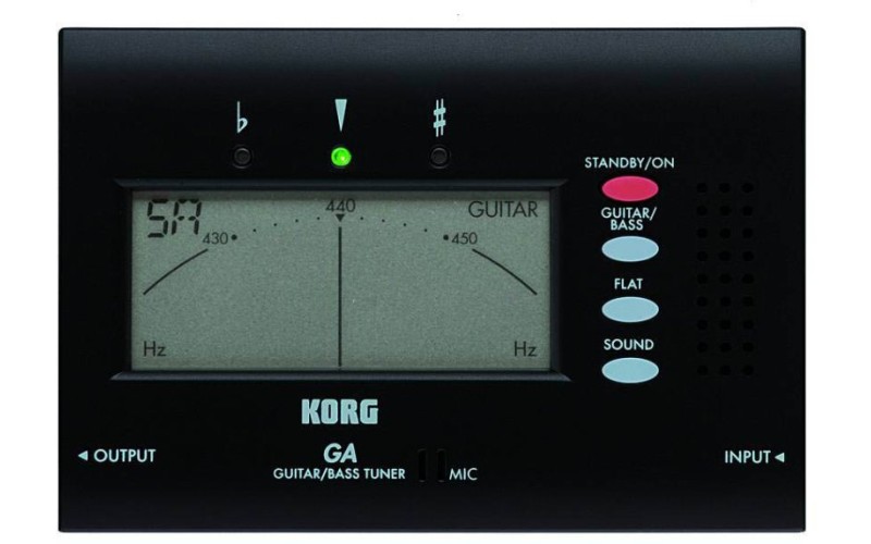 KORG GA-40BK цифровой тюнер