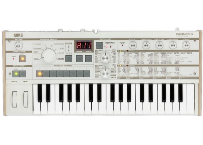 KORG microKORG S MK-1S аналогово-моделирующий синтезатор