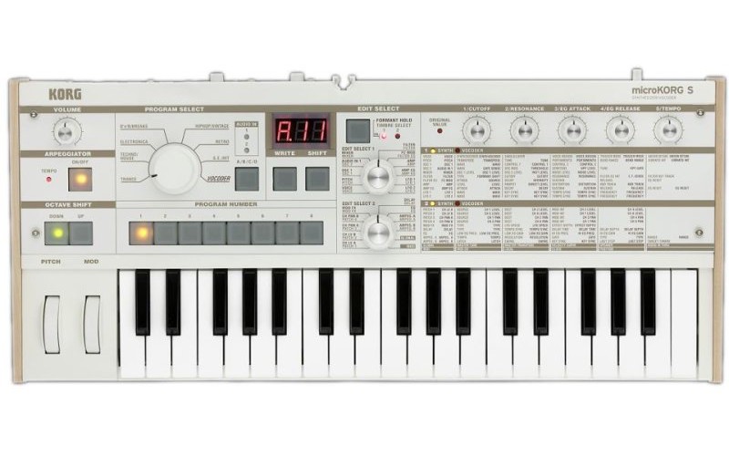 KORG microKORG S MK-1S аналогово-моделирующий синтезатор