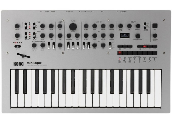 KORG Minilogue 37-клавишный программируемый полифонический синтезатор