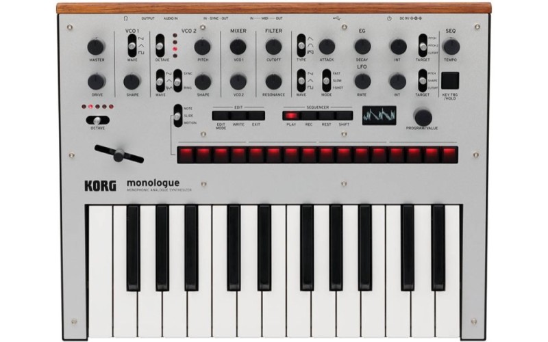 KORG MONOLOGUE-SV монофонический аналоговый синтезатор