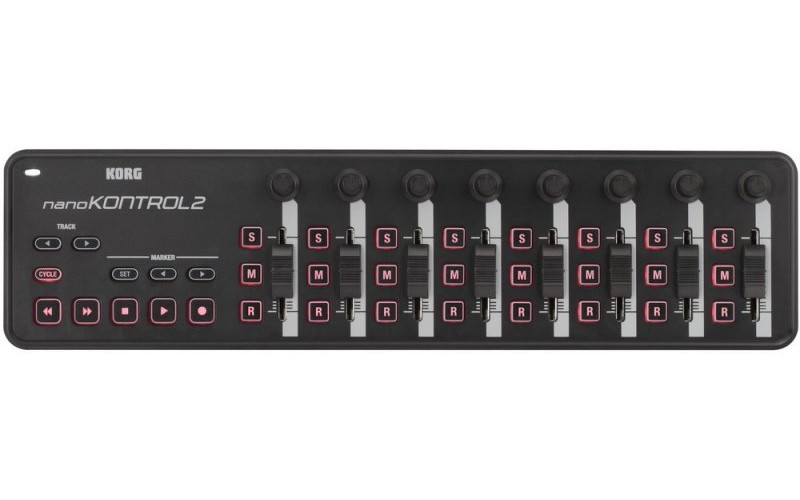 KORG NANOKONTROL2-BK портативный USB-MIDI-контроллер