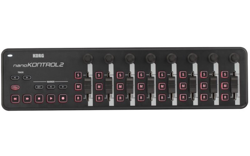 KORG NANOKONTROL2-BK портативный USB-MIDI-контроллер