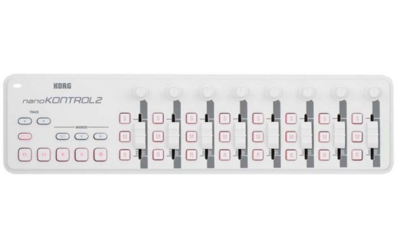 KORG NANOKONTROL2-WH портативный USB-MIDI-контроллер