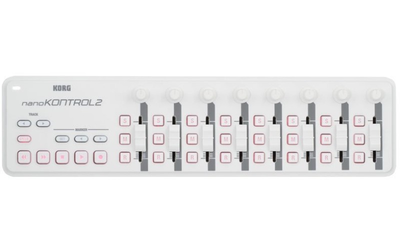 KORG NANOKONTROL2-WH портативный USB-MIDI-контроллер