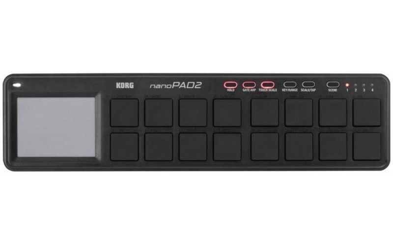 KORG NANOPAD2-BK портативный USB-MIDI-контроллер