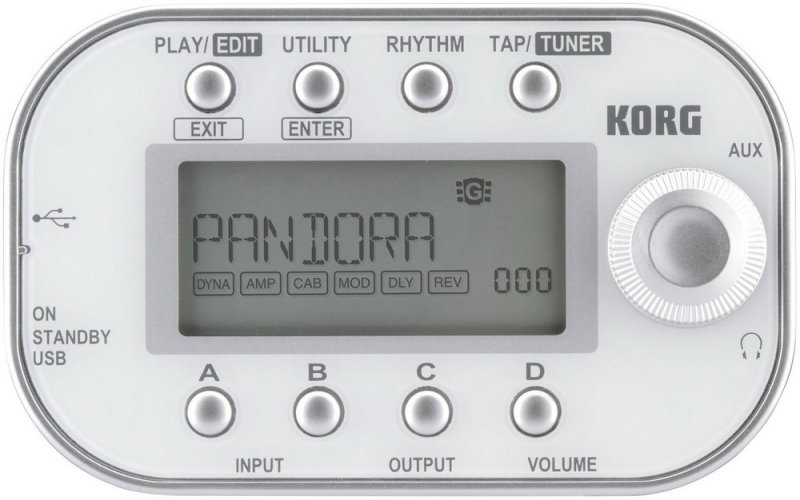 KORG PANDORA MINI WH портативный гитарный процессор эфектов