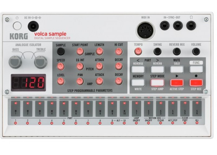 KORG volca sample грувбокс-семплер