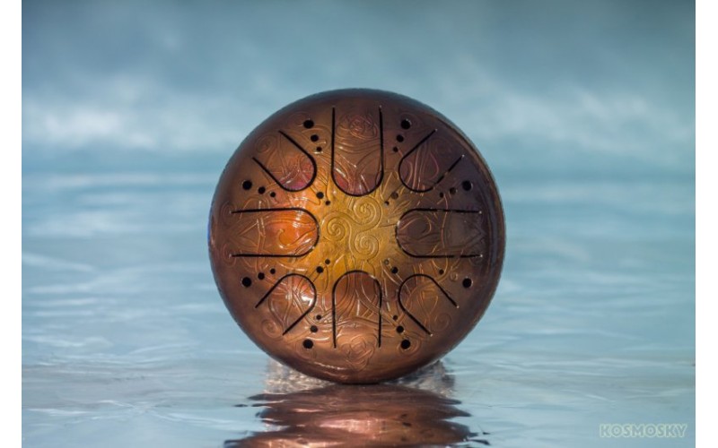 Kosmosky KSY.22.C.e8 Глюкофон 22см, гравировка «Триксель», полукруглые лепестки,