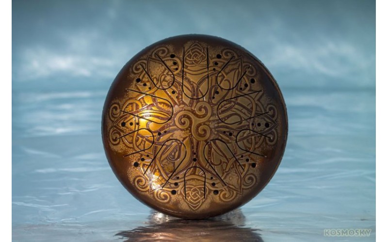 Kosmosky KSY.30.C.e3 Глюкофон 30см, гравировка «Триксель», полукруглые лепестки,