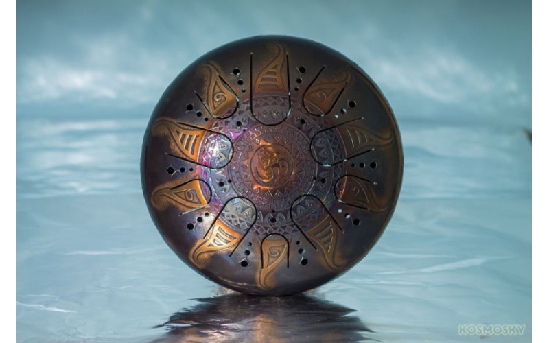 Kosmosky KSY.35.C.e1-2x Глюкофон 35см, полукруглые лепестки, двусторонний, гравировка 