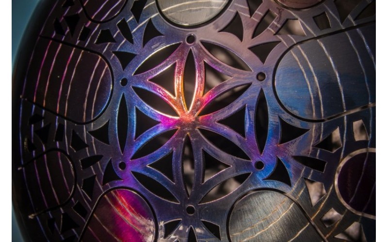 Kosmosky KSY.35.FL Глюкофон 35см, резной, Цветок жизни,