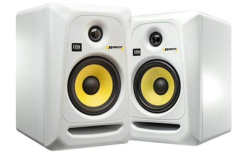 KRK RP6G3W Активный 2-х полосный (Bi-Amp) 6-ти дюймовый студийный звуковой монитор, белый