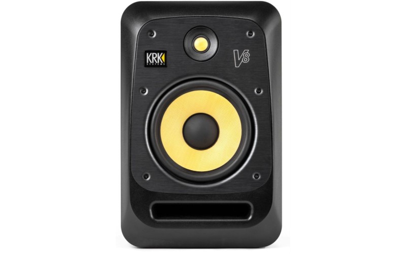 KRK V8S4 Активный 2-х полосный (Bi-Amp) 8-ти дюймовый студийный монитор, черный