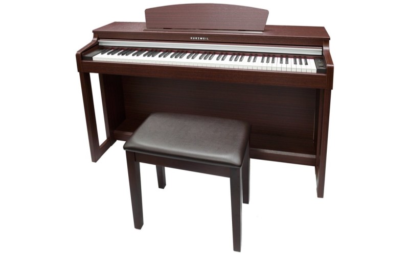 KURZWEIL MP120 SM - Цифровое пианино, красное дерево, с банкеткой