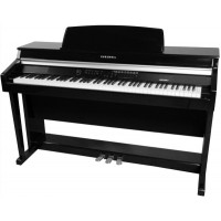 KURZWEIL MP20 F BP Fatar - Цифровое пианино, черное, полированное, с банкеткой