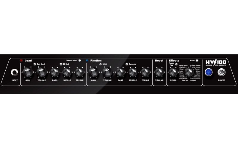 KUSTOM HV 100 THD - гитарный усилитель, голова 100 Вт