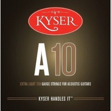 KYSER A10 - струны для акустической гитары, Extra Light 10-47