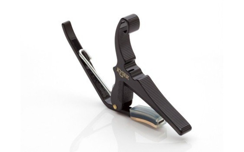 KYSER KG12B каподастр для 12стр. гитары, цвет черный