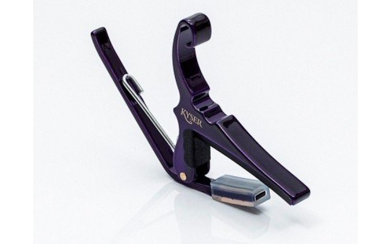 KYSER KG6P каподастр для акустической гитары, цвет фиолетовый