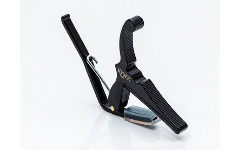 KYSER KGEB каподастр для электро гитары, цвет черный