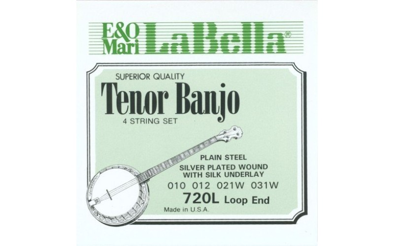 LA BELLA 720L - струны для тенор банджо