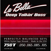 LA BELLA 750T-B - струны для 5-струнной бас-гитары, 050-135