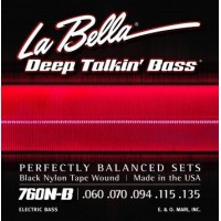 LA BELLA 760N-B - струны для 5-струнной бас-гитары 060-135