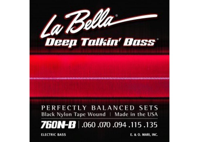 LA BELLA 760N-B - струны для 5-струнной бас-гитары 060-135