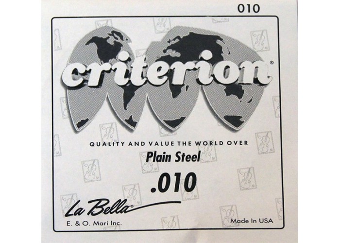 La Bella CPS010 Отдельная 1-я струна, сталь, 010