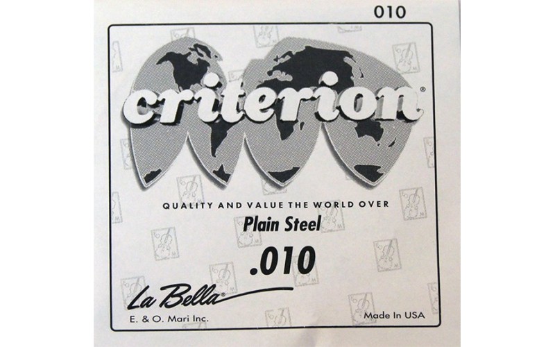 La Bella CPS010 Отдельная 1-я струна, сталь, 010