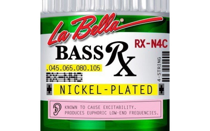 La Bella RX-N4-C - струны для бас-гитары, никель