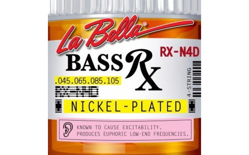 La Bella RX-N4-D - струны для бас-гитары, никель