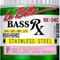 LA BELLA RX-S4C - струны для бас-гитары, 045-105