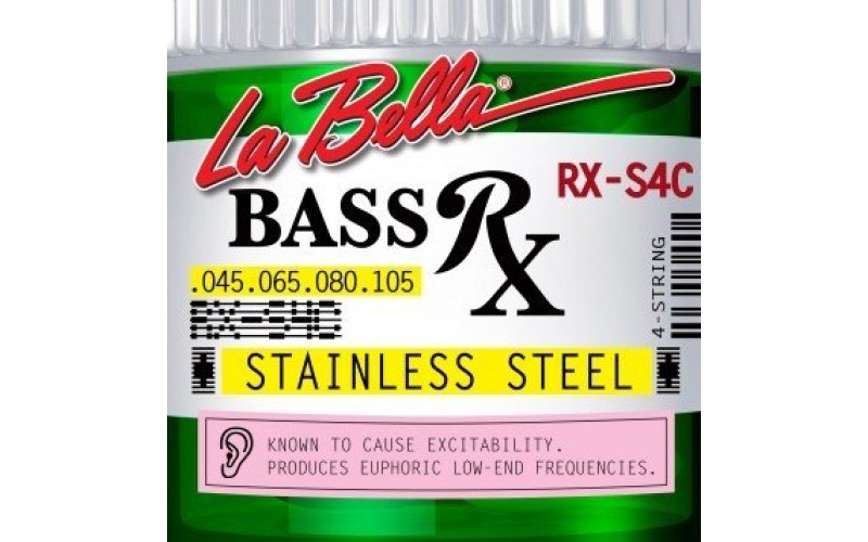 LA BELLA RX-S4C - струны для бас-гитары, 045-105