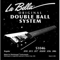 LA BELLA S1046 - струны для безголовой электрогитары, 010-046