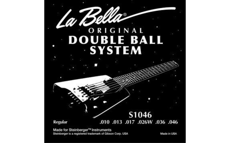 LA BELLA S1046 - струны для безголовой электрогитары, 010-046