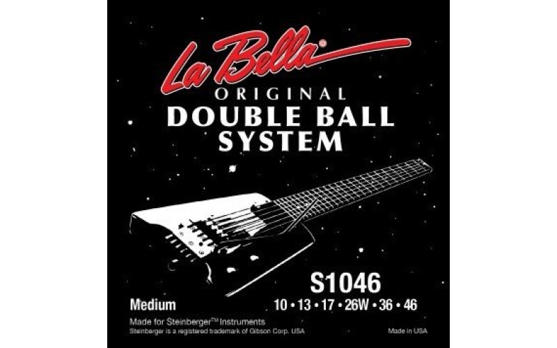 LA BELLA S1046 - струны для безголовой электрогитары, 010-046