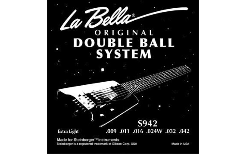 LA BELLA S942 - струны для безголовой электрогитары, 009-042