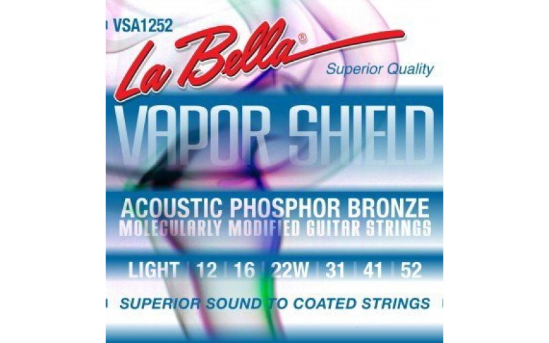LA BELLA VSA1252 - струны для акустической гитары, 012-052