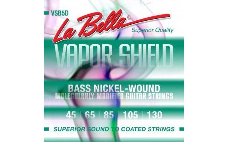 LA BELLA VSB5D - струны для 5-струнной бас-гитары, 045-130