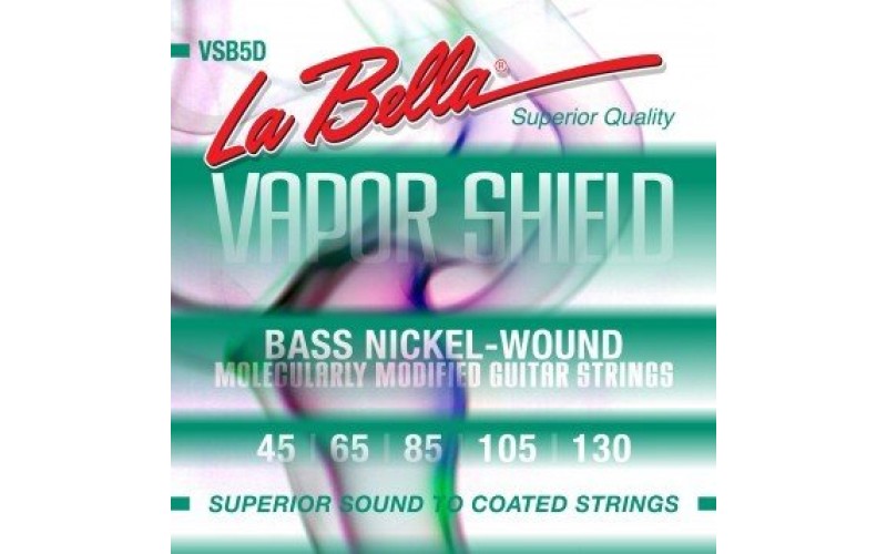 LA BELLA VSB5D - струны для 5-струнной бас-гитары, 045-130
