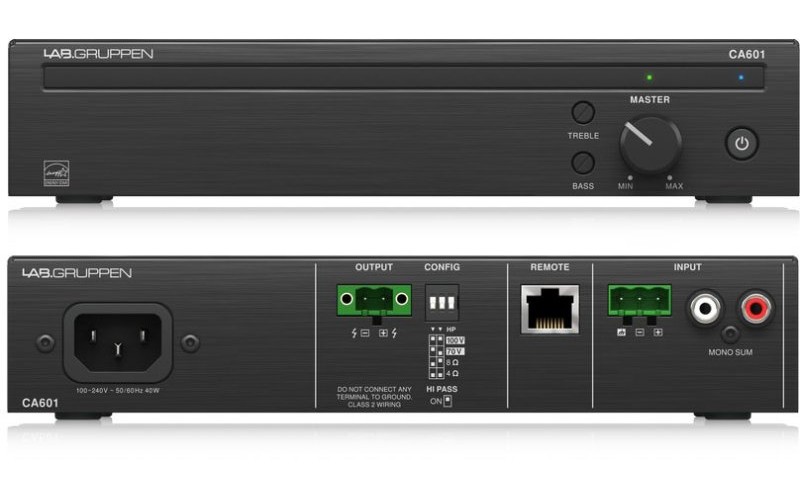 Lab.gruppen CA601 усилитель инсталляционный