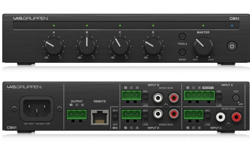 Lab.gruppen CM41 микшер моно