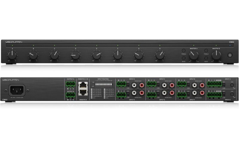 Lab.gruppen CM82 микшер 2 зоны