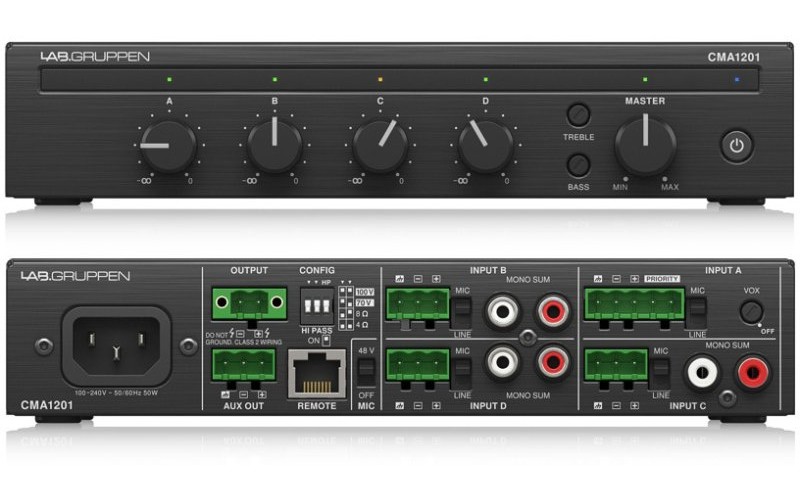 LAB.GRUPPEN CMA1201 - микшер-усилитель