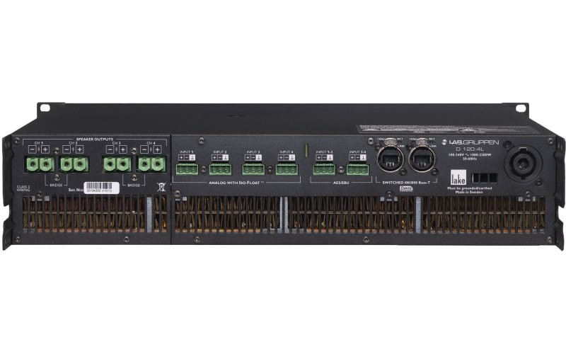 LAB.GRUPPEN D 120:4L четырехканальный инсталляционный усилитель