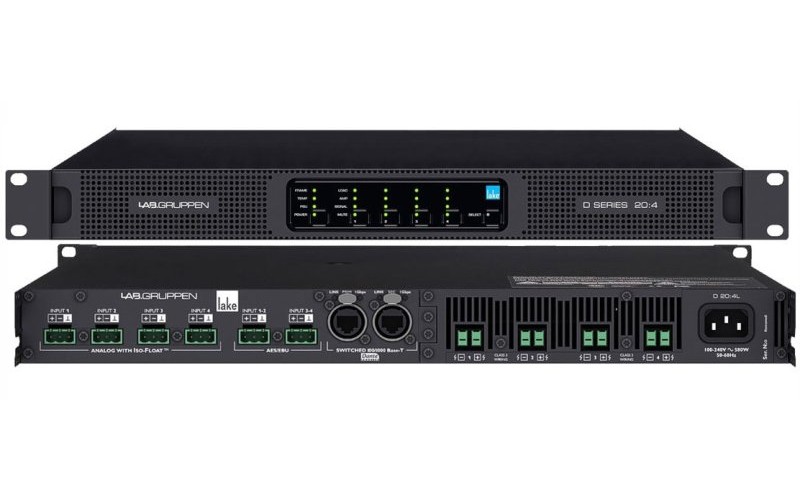 Lab.gruppen D 20:4L инсталляционный усилитель