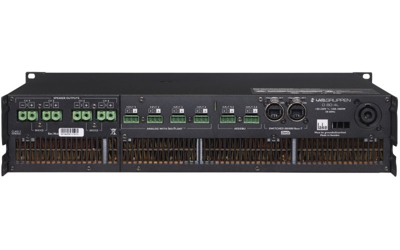 LAB.GRUPPEN D 80:4L четырехканальный усилитель мощности