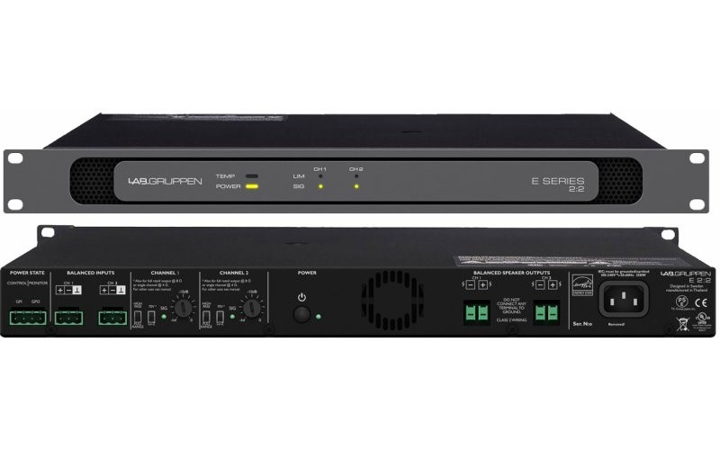 LAB.GRUPPEN E 2:2 двухканальный усилитель